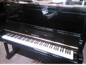 日本精品雅马哈钢琴YAMAHA U300SX静音钢琴成色超新！