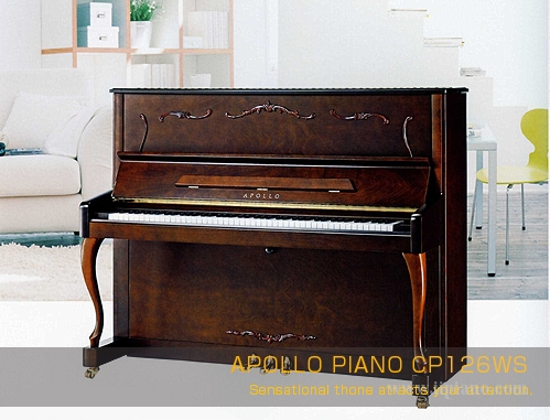 阿波罗APOLLO CP126WS日本原产钢琴立式钢琴