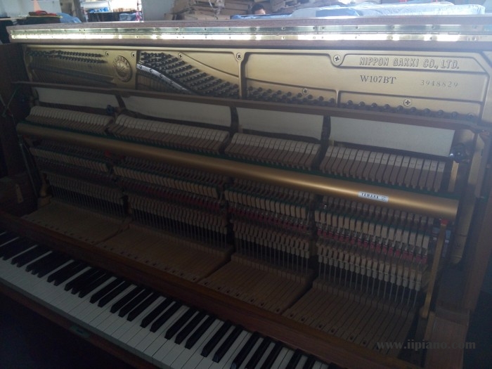 雅马哈木色高端系列W107BT 裸琴状态 无可挑剔 伯雅钢琴 精品推荐