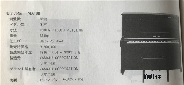 雅马哈YAMAHA MX100 MX100R MX100M MX101 MX100MR MX101R